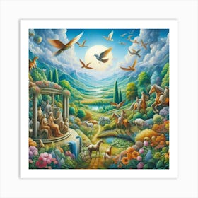 Garden Of Eden2 Art Print