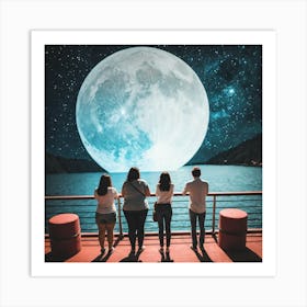 Full Moon 9 Art Print