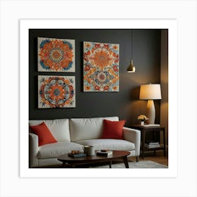 Mandala Wall Art Art Print