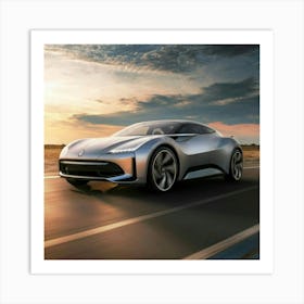 Nissan Concept Car Art Print