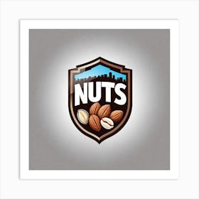 Nuts Logo Art Print