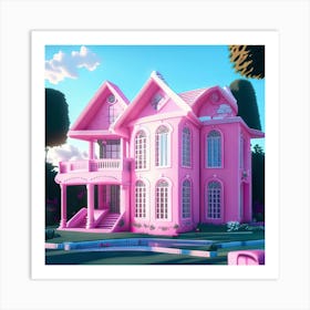 Barbie Dream House (139) Art Print