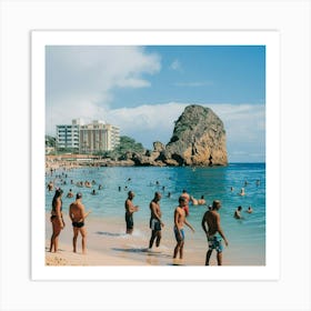 So Paulo Beach Art Print