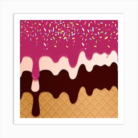 Ice Cream 1 Art Print