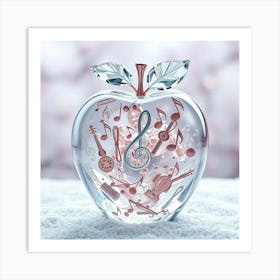 Glass Apple 2 Art Print