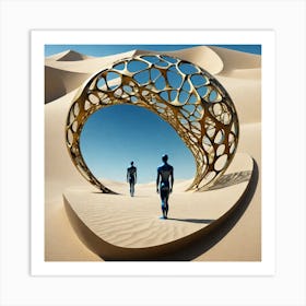 Sand Sculpture 40 Art Print
