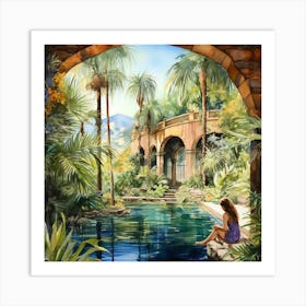 Garden Of Paradise Art Print