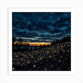 Starry Night Art Print