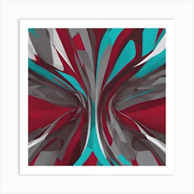 Digital Art, Zaha Hadid Style 1 Art Print