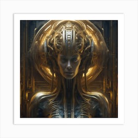 Alien Woman 1 Art Print