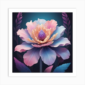 Lotus Flower 4 Art Print