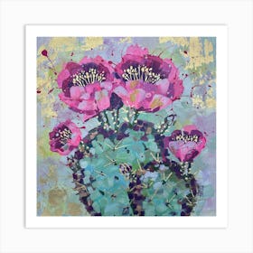 Cactus in bloom Art Print