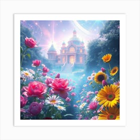 Fairy Garden 1 Art Print