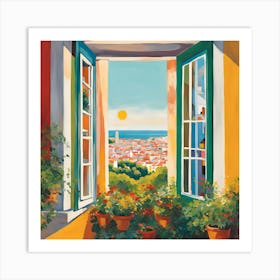 Open Window Art Print