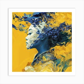 Portrait Of A Woman 31 Art Print