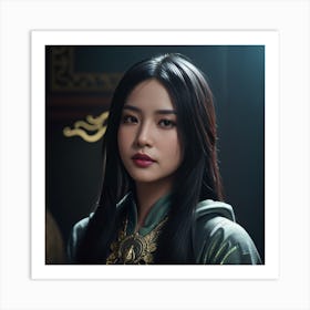 Chinese Girl 6 Art Print