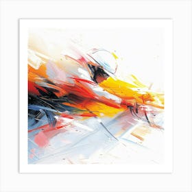 Horse Racing Art Print