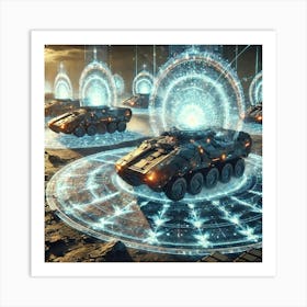 Astral Shield Vehicles Converted Art Print