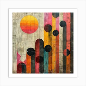 'Sunrise' - vector illustration, abstract art, abstract painting  city wall art, colorful wall art, home decor, minimal art, modern wall art, wall art, wall decoration, wall print colourful wall art, decor wall art, digital art, digital art download, interior wall art, downloadable art, eclectic wall, fantasy wall art, home decoration, home decor wall, printable art, printable wall art, wall art prints, artistic expression, contemporary, modern art print, Art Print