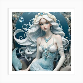 Mermaid 21 Art Print