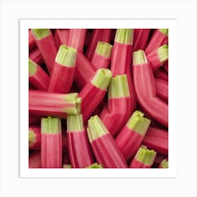 Rhubarb 24 Art Print