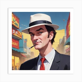 Quentin Tarantino 1 Art Print