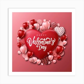 Happy Valentine's Day 13 Art Print