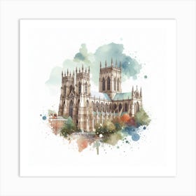 York Minster UK 3 Art Print