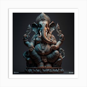 Shree Ganesha 4 Art Print