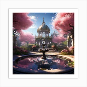 Garden In Bloom Art Print