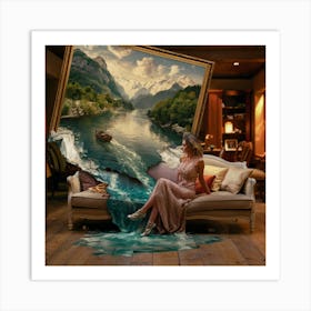 'River Of Dreams' Art Print