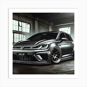 Volkswagen Golf R 9 Poster