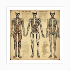 Nouveau Anatomy - 2 Art Print