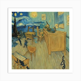 Van Gogh'S Studio Art Print