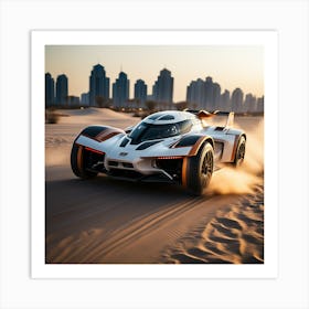 Hyundai Sports Car Art Print