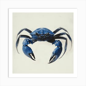 Blue Crab Art Print