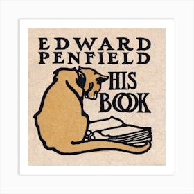 Edward Penfield His Book (Ca Art Print