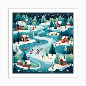 Winter Wonderland 3 Art Print