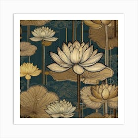 Lotus Flower 8 Art Print