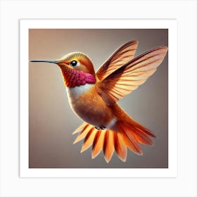 Hummingbird 36 Art Print