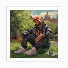 The Rapper that could Art Print