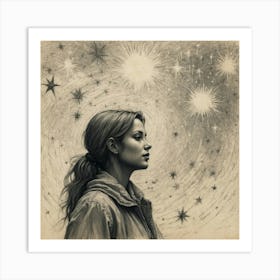 Starry Night 3 Art Print