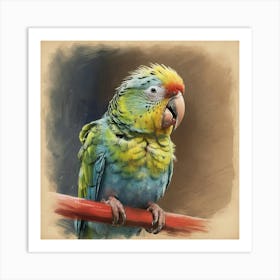 Parrot 25 Art Print