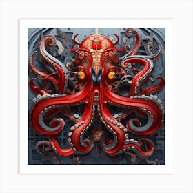 Octopus 3 Art Print