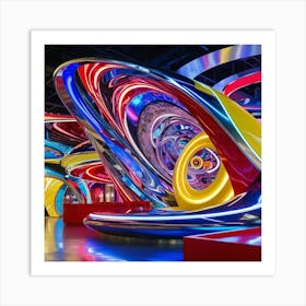 Futurist Art 1 Art Print