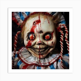 Chucky Doll 1 Art Print