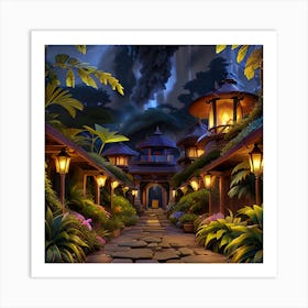 Botanical Gardens 3 Art Print