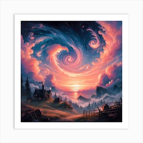 Dreamscape 1 Art Print