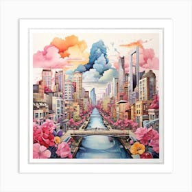 Cityscape 6 Art Print