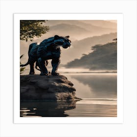 Black Panther 1 Art Print